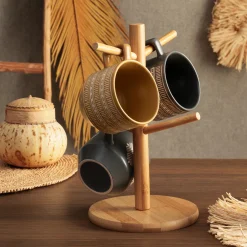 ATMOSPHERA Rack 4 mugs "Inuit Dreams" Outlet