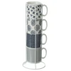 ATMOSPHERA Rack 4 mugs "Japan" Clearance