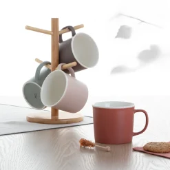 ATMOSPHERA Rack 4 mugs "Nature" Hot