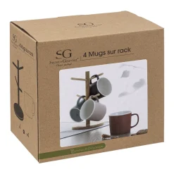 ATMOSPHERA Rack 4 mugs 