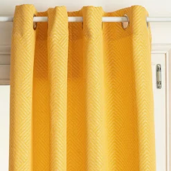 ATMOSPHERA Rideau "Géom", motifs jacquard Best