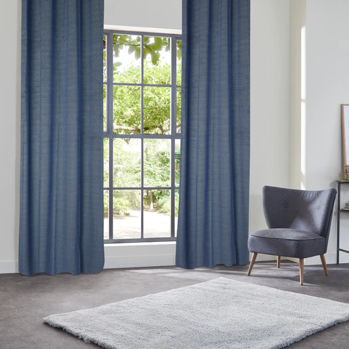 ATMOSPHERA Rideau occultant effet velours "Yupi" Sale