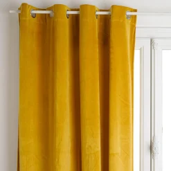 ATMOSPHERA Rideau occultant velours Hot