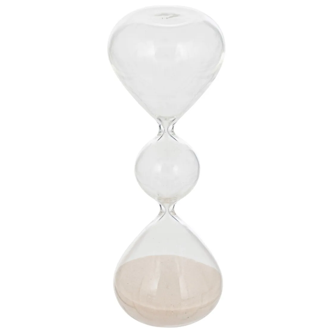 ATMOSPHERA Sablier en verre "Wavy bliss"