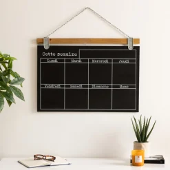 ATMOSPHERA Semainier ardoise "Micha" New