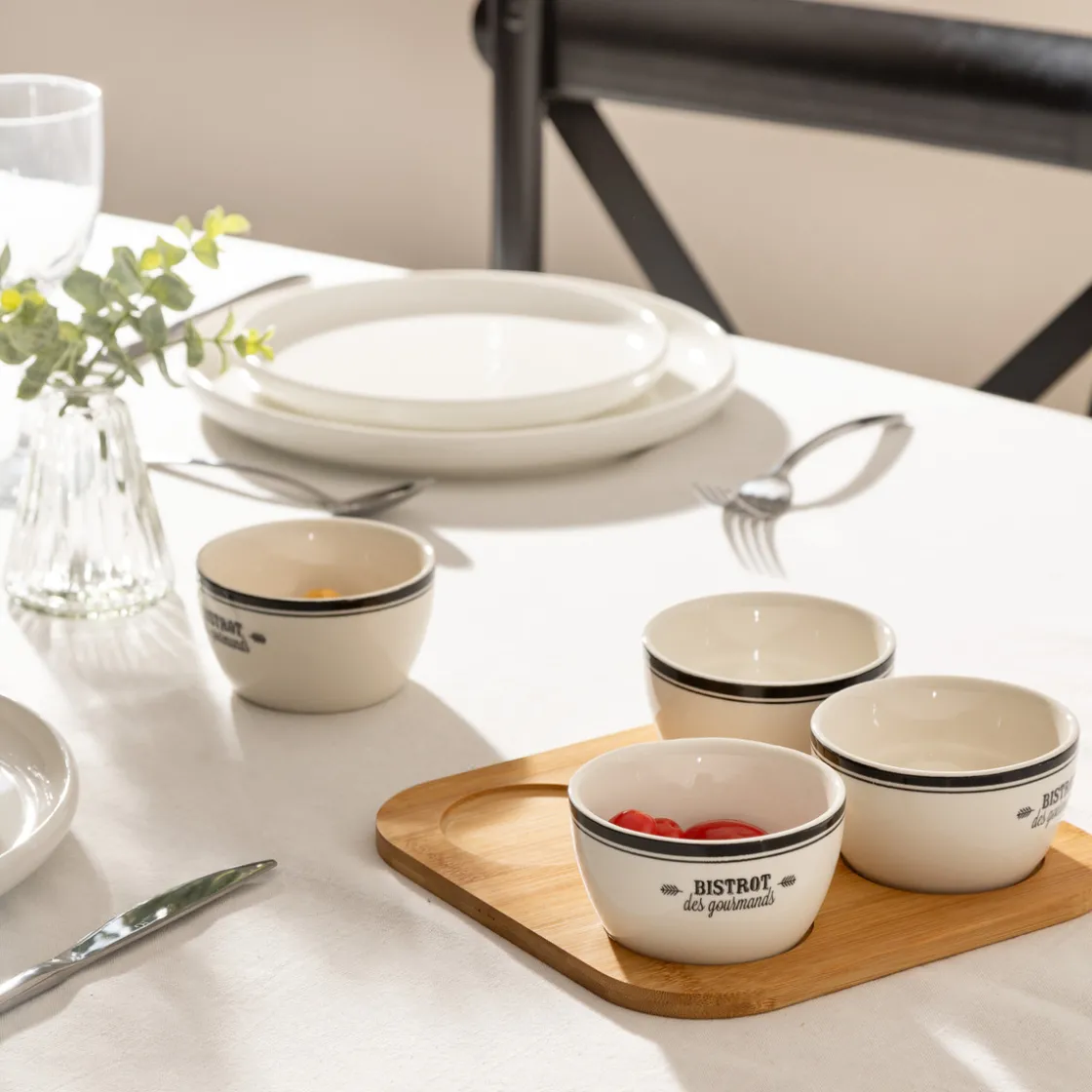 ATMOSPHERA Service apéritif 5 pièces "Bistrot" New