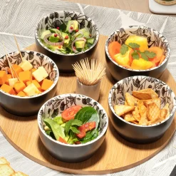 ATMOSPHERA Service apéritif 7 pièces 