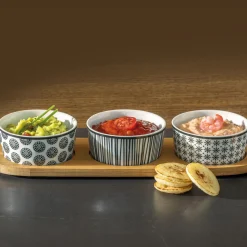 ATMOSPHERA Set apéritif 4 pièces 