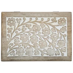 ATMOSPHERA Set de 2 boîtes déco 