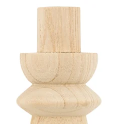 ATMOSPHERA Set de 2 bougeoirs 