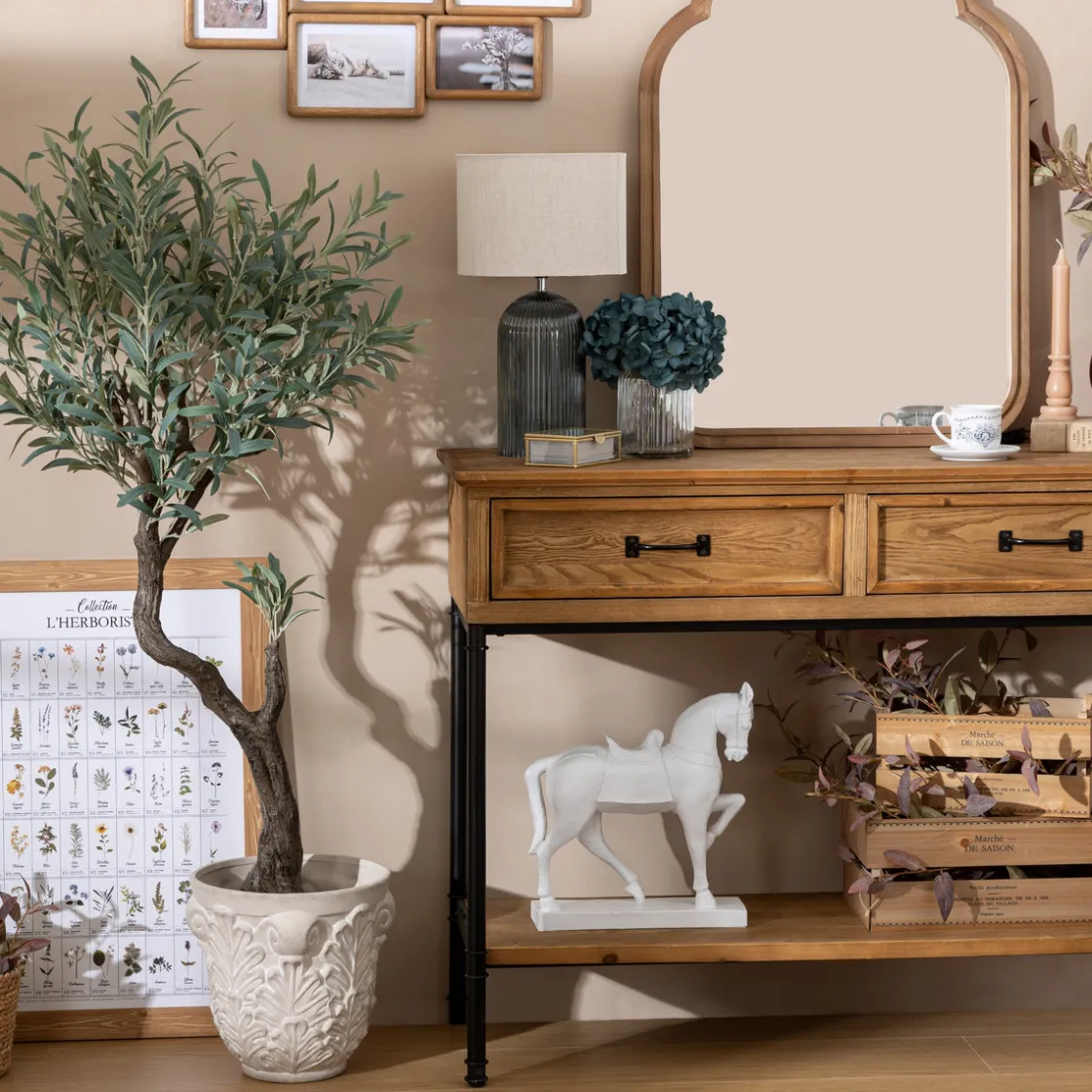 ATMOSPHERA Set de 2 cache-pots "Little cottage" Discount