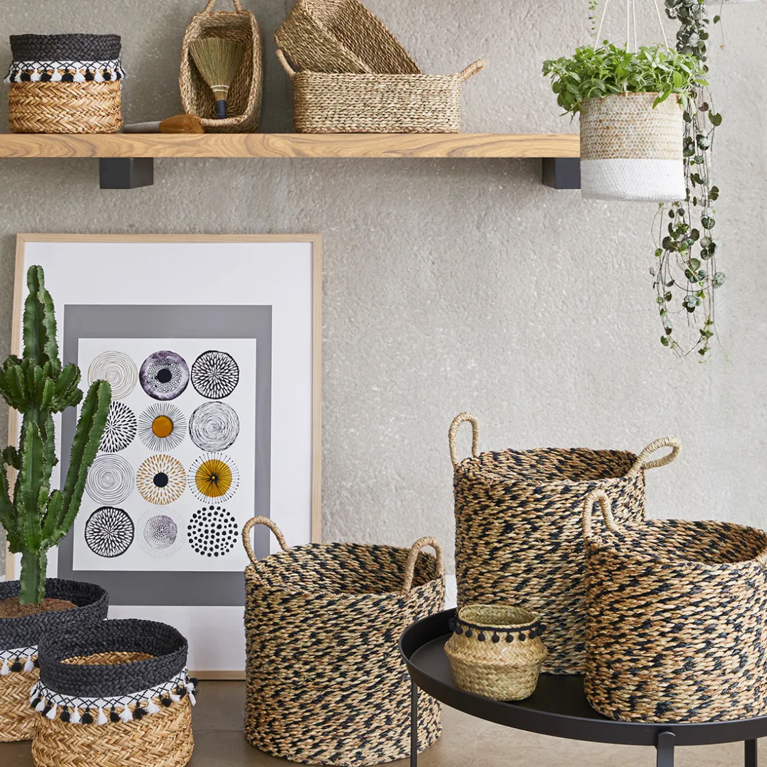 ATMOSPHERA Set de 2 caches pots "Etnik" Clearance