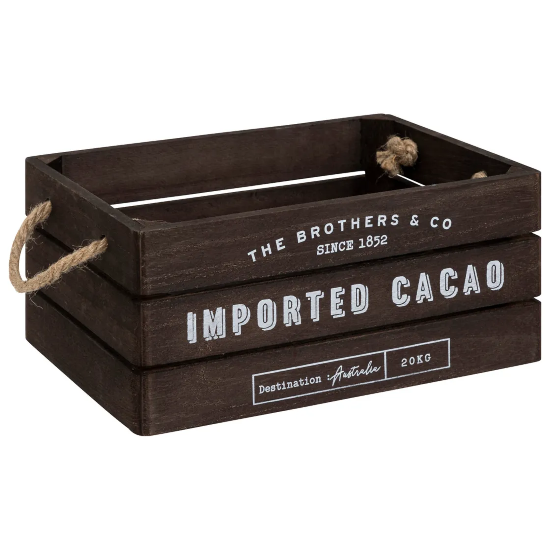 ATMOSPHERA Set de 3 cagettes bois "Denys" Best