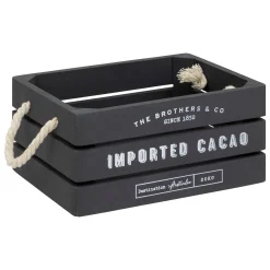 ATMOSPHERA Set de 3 cagettes bois 