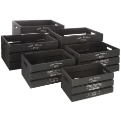 ATMOSPHERA Set de 6 caisses "Facto" Clearance