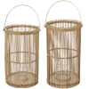 ATMOSPHERA Set de 2 lanternes, bambou Outlet