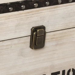 ATMOSPHERA Set de 3 malles carrées 