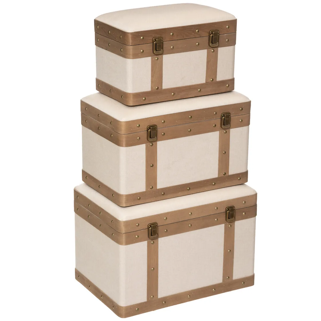 ATMOSPHERA Set de 3 malles "Norah" Outlet