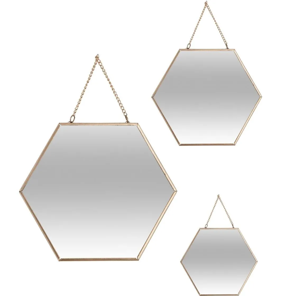 ATMOSPHERA Set de 3 miroirs "Leny" Hot