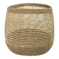 ATMOSPHERA Set de 3 paniers ronds ajourés