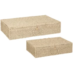 ATMOSPHERA Set de 2 paniers XL "Cora" Online