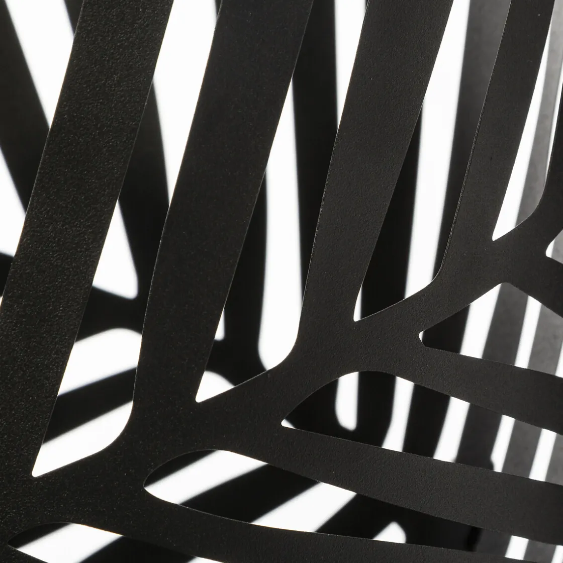 ATMOSPHERA Set de 2 pots avec support "Feuilles" Outlet