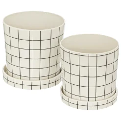 ATMOSPHERA Set de 2 pots "Kaya" Online