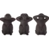 ATMOSPHERA Set de 3 statuettes "Singes sagesse" Clearance