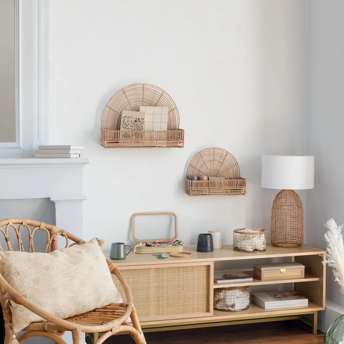 ATMOSPHERA Set de 2 étagères murales "Estela" Hot