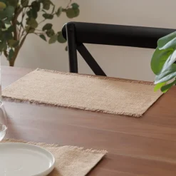 ATMOSPHERA Set de table "Maha", coton Clearance