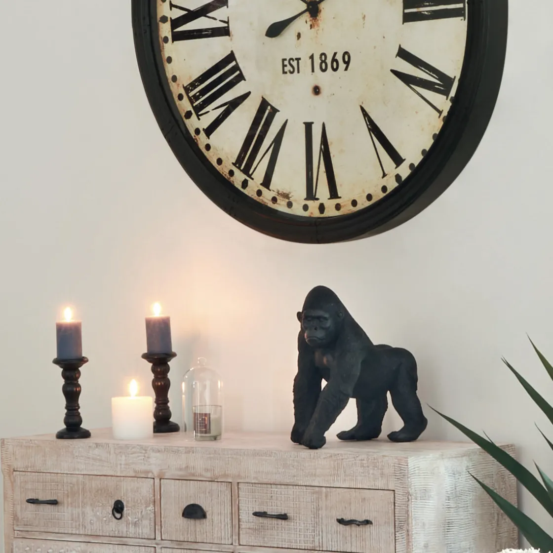 ATMOSPHERA Statue gorille en mouvement Hot