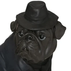 ATMOSPHERA Statuette chien assis chapeau Sale
