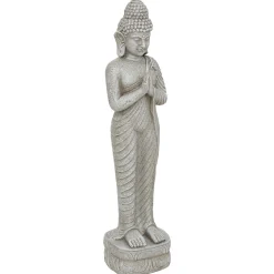 ATMOSPHERA Statuette d'exterieur Bouddha "Sakin" New