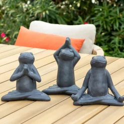 ATMOSPHERA Statuette d'extérieur Grenouille "Lia" Discount