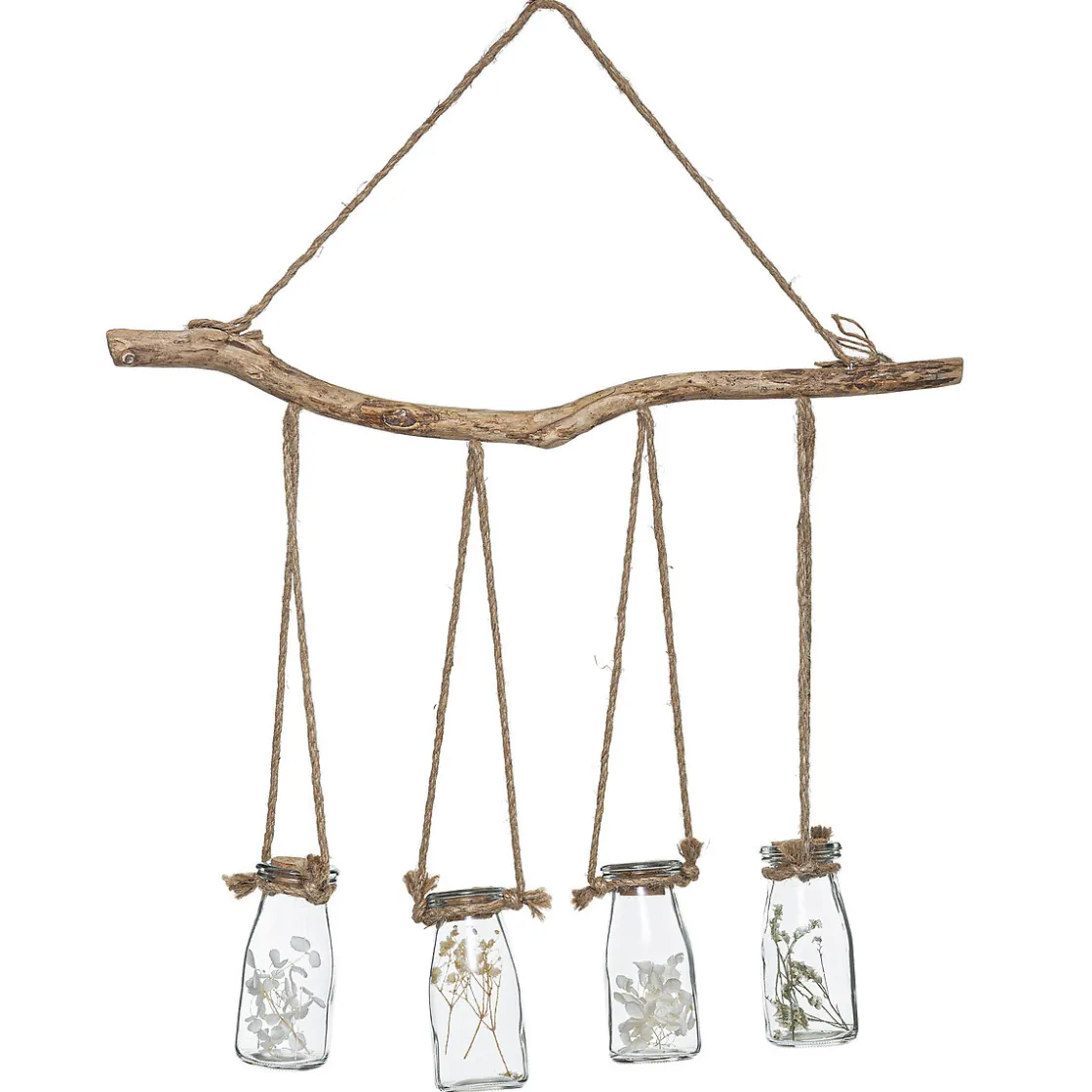 ATMOSPHERA Suspension de 4 fleurs sechées