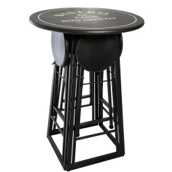 ATMOSPHERA Table 4 chaises d'extérieur Hot