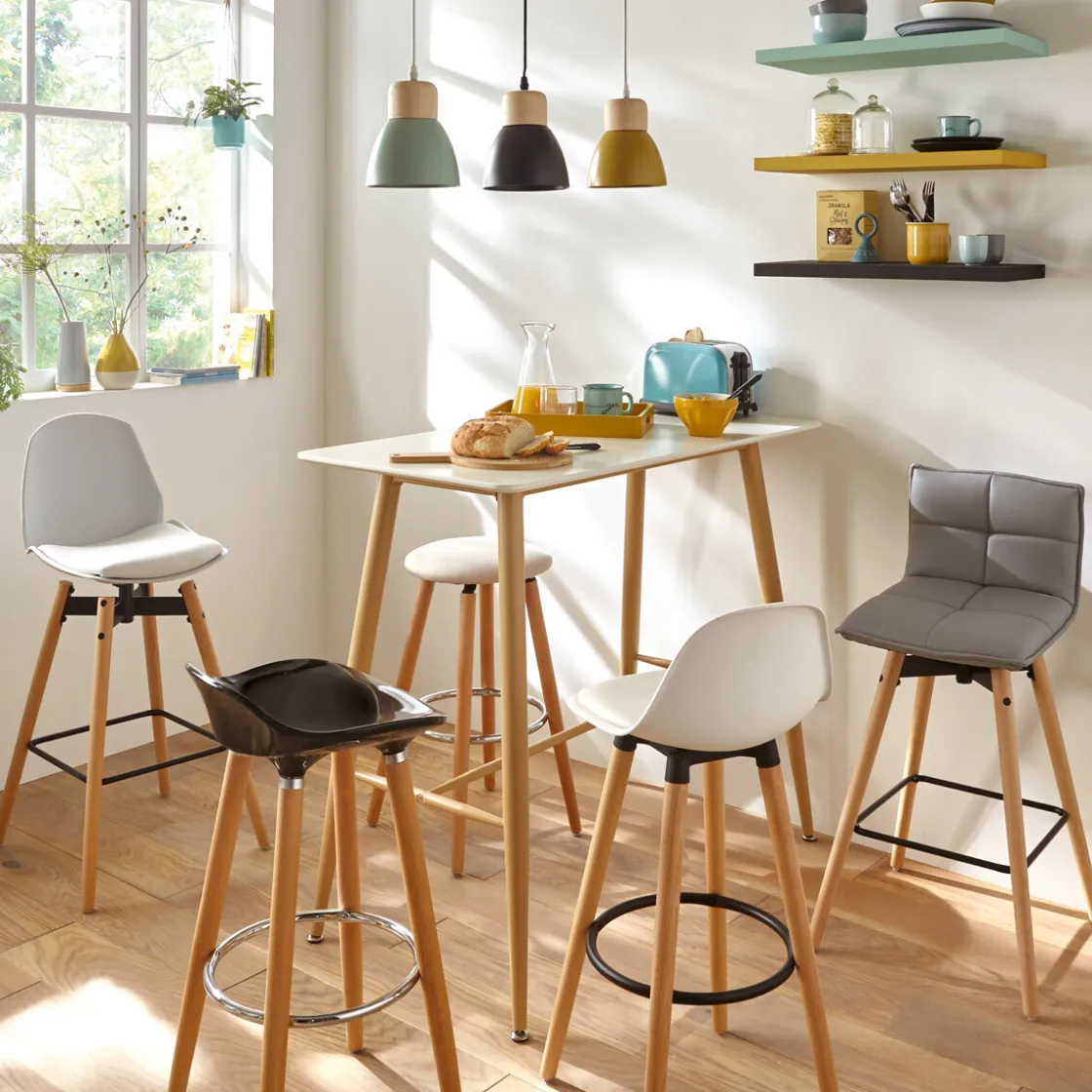 ATMOSPHERA Table à manger bar "Roka" Clearance