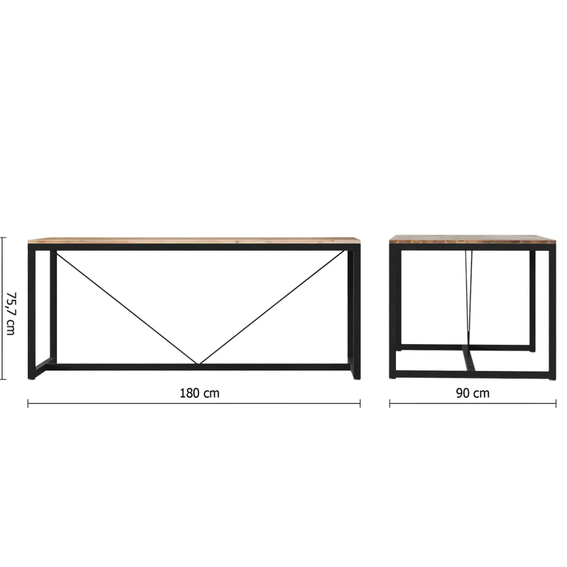 ATMOSPHERA Table à manger "Edena" Sale