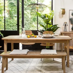 ATMOSPHERA Table à manger extensible 