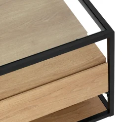 ATMOSPHERA Table basse 2 tiroirs 