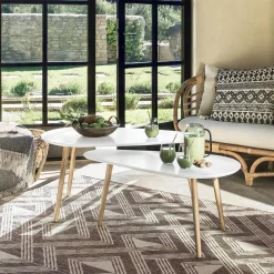 ATMOSPHERA Tables gigognes "Mileo" New