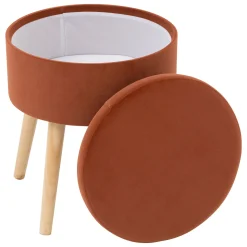 ATMOSPHERA Tabouret coffre "Tess" Discount