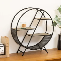 ATMOSPHERA Étagère "Timeo" ronde Hot