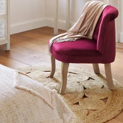 ATMOSPHERA Tapis ajouré en jute Hot