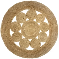 ATMOSPHERA Tapis ajouré "Esra", jute Sale