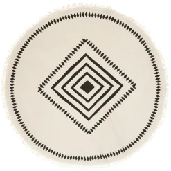 ATMOSPHERA Tapis coton imprimé New