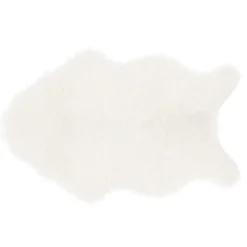 ATMOSPHERA Tapis enfant fausse fourrure Discount