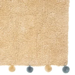 ATMOSPHERA Tapis enfant, pompons New