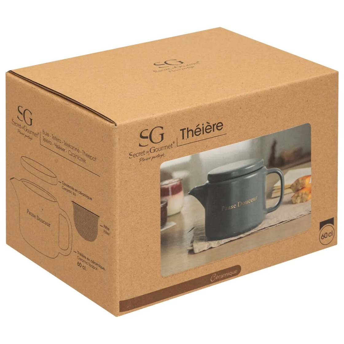 ATMOSPHERA Théière "Bonne journée" Online