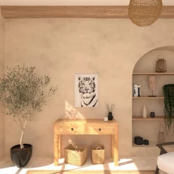 ATMOSPHERA Toile encadrée "Animaux" Discount